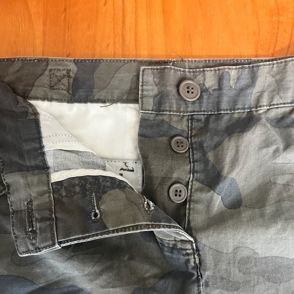 Vintage J Crew Camo Cargo Mini Skirt - Picture 3 of 6